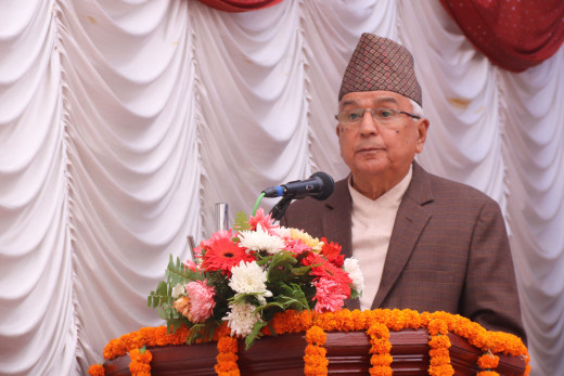 समुन्नत नेपाल निर्माणमा कटिबद्ध होऔं, नयाँ वर्षको शुभकामना : राष्ट्रपति पौडेल